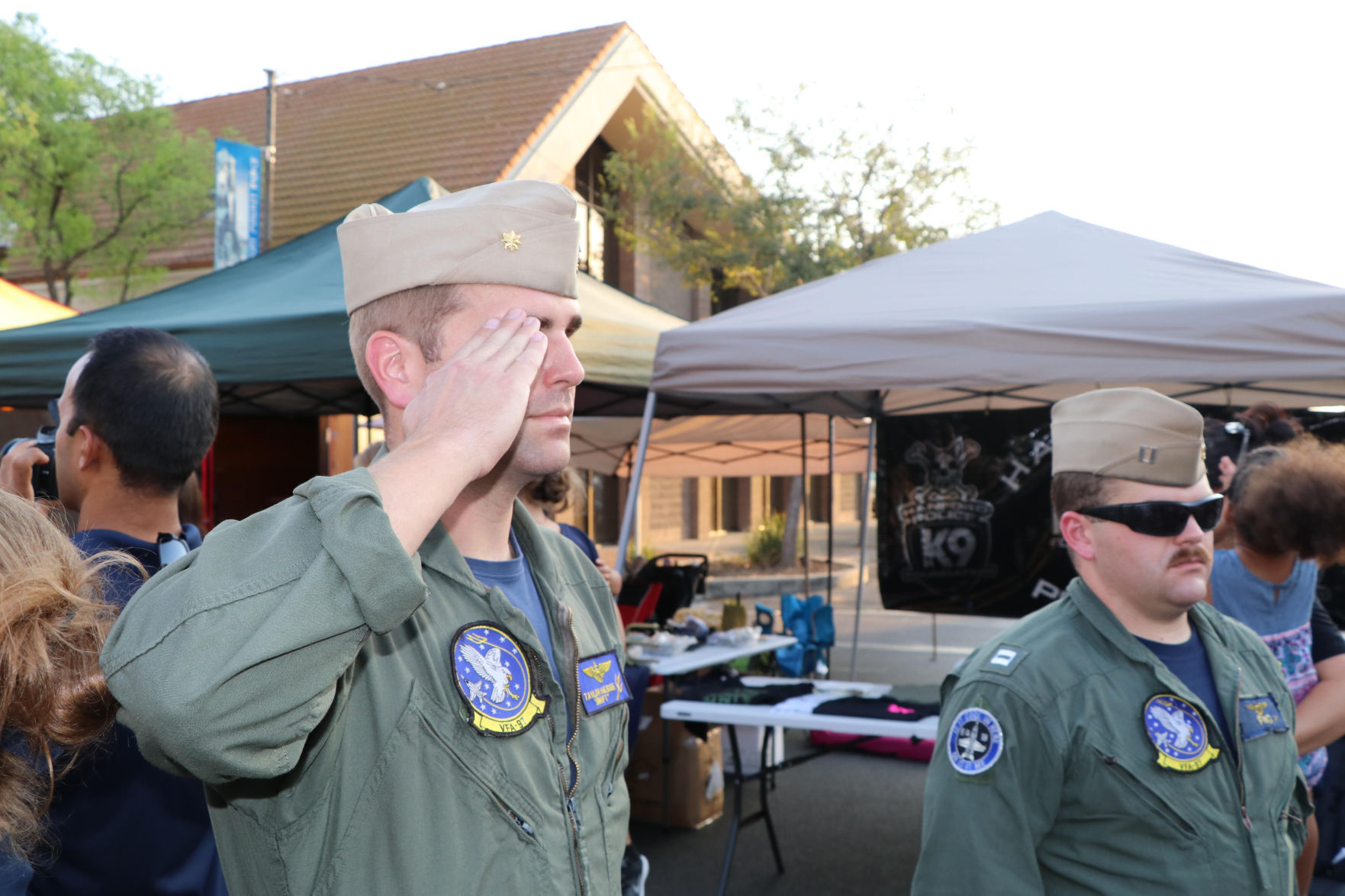 VFA-97 'Warhawks' participate in Hanford’s Thursday Night Market Place